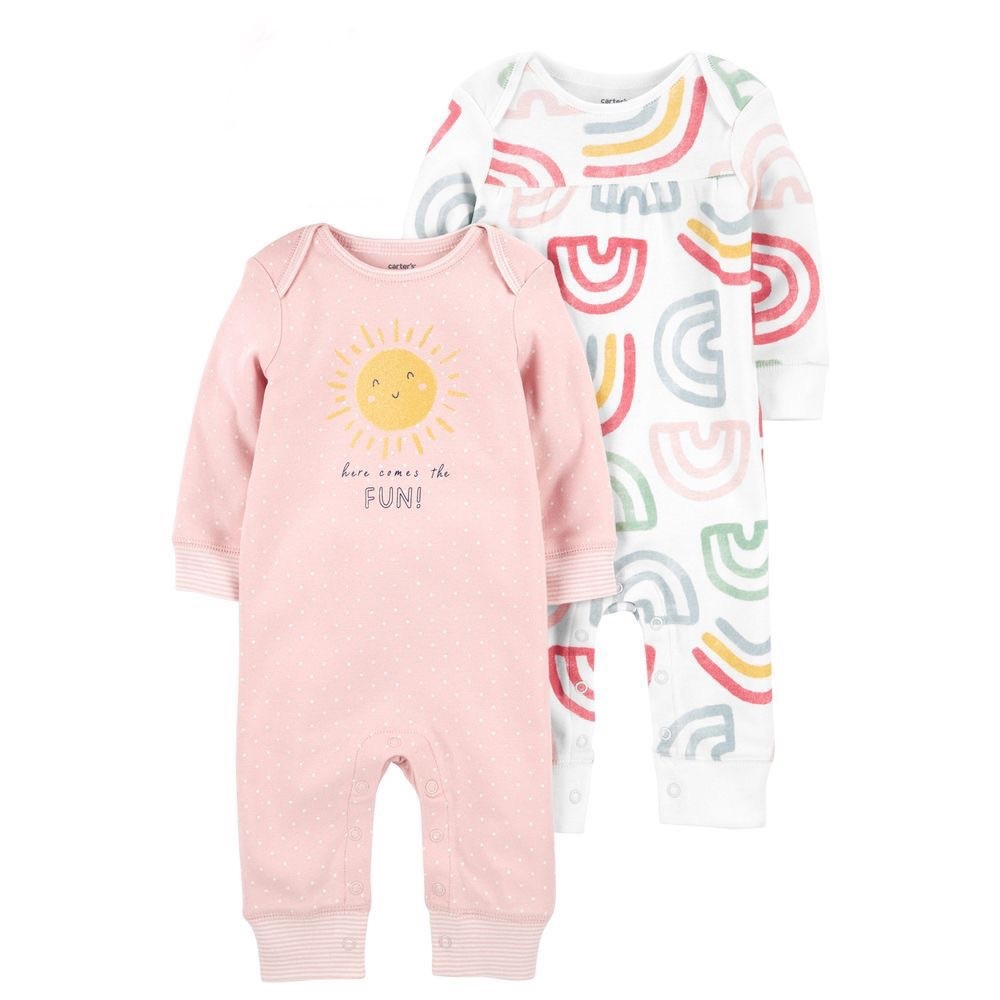 Carter’s Jumper Set 9M Romper Baby Girl Bundle Set